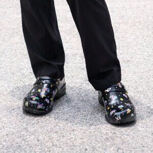 Tokidoki x Sanita Black Printed Clogs Women’s EU 40